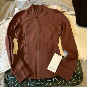 NWT Lululemon Define Jacket *Luon, Sz 6, Roasted Brown